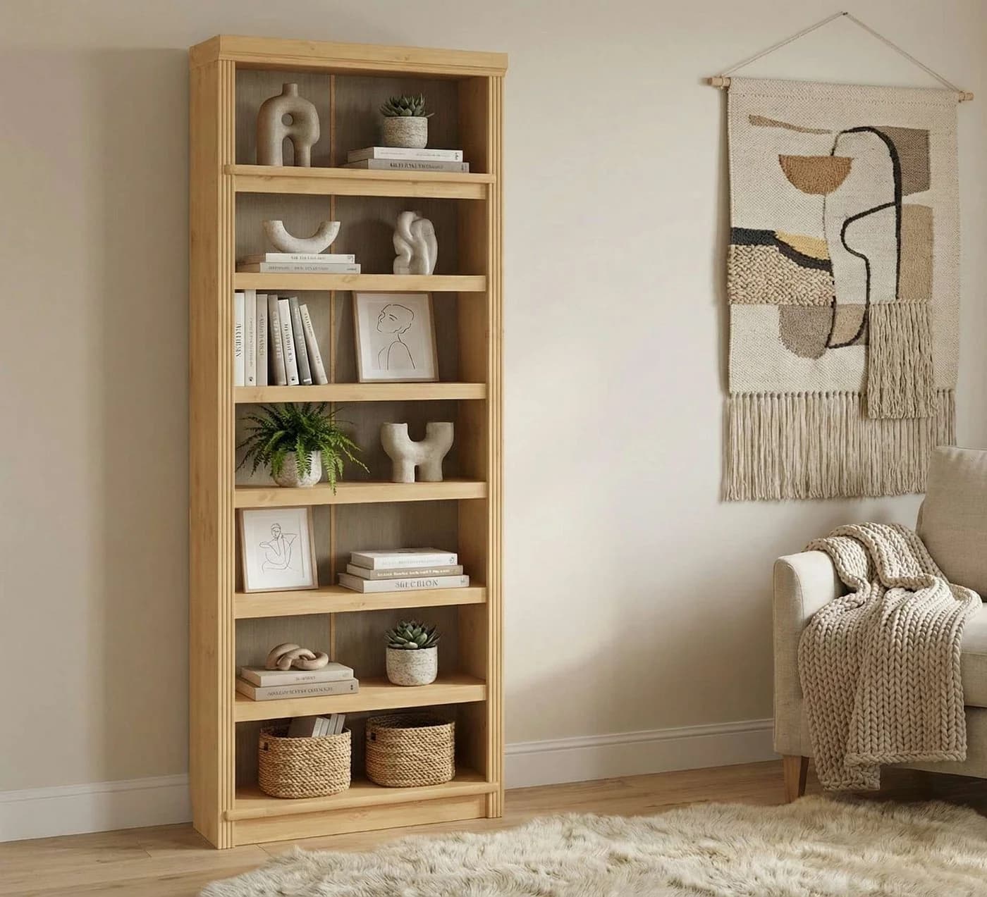 Bücherregal Kiefer massiv FSC-zertifiziert OTTO HOME