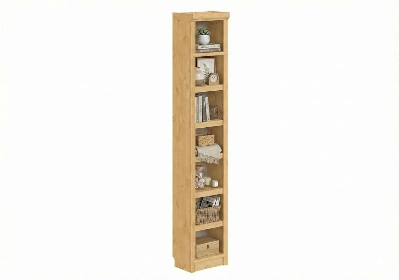 OTTO HOME Soeren Bücherregal natur Massivholz Kiefer 7 Fächer - Bild 5