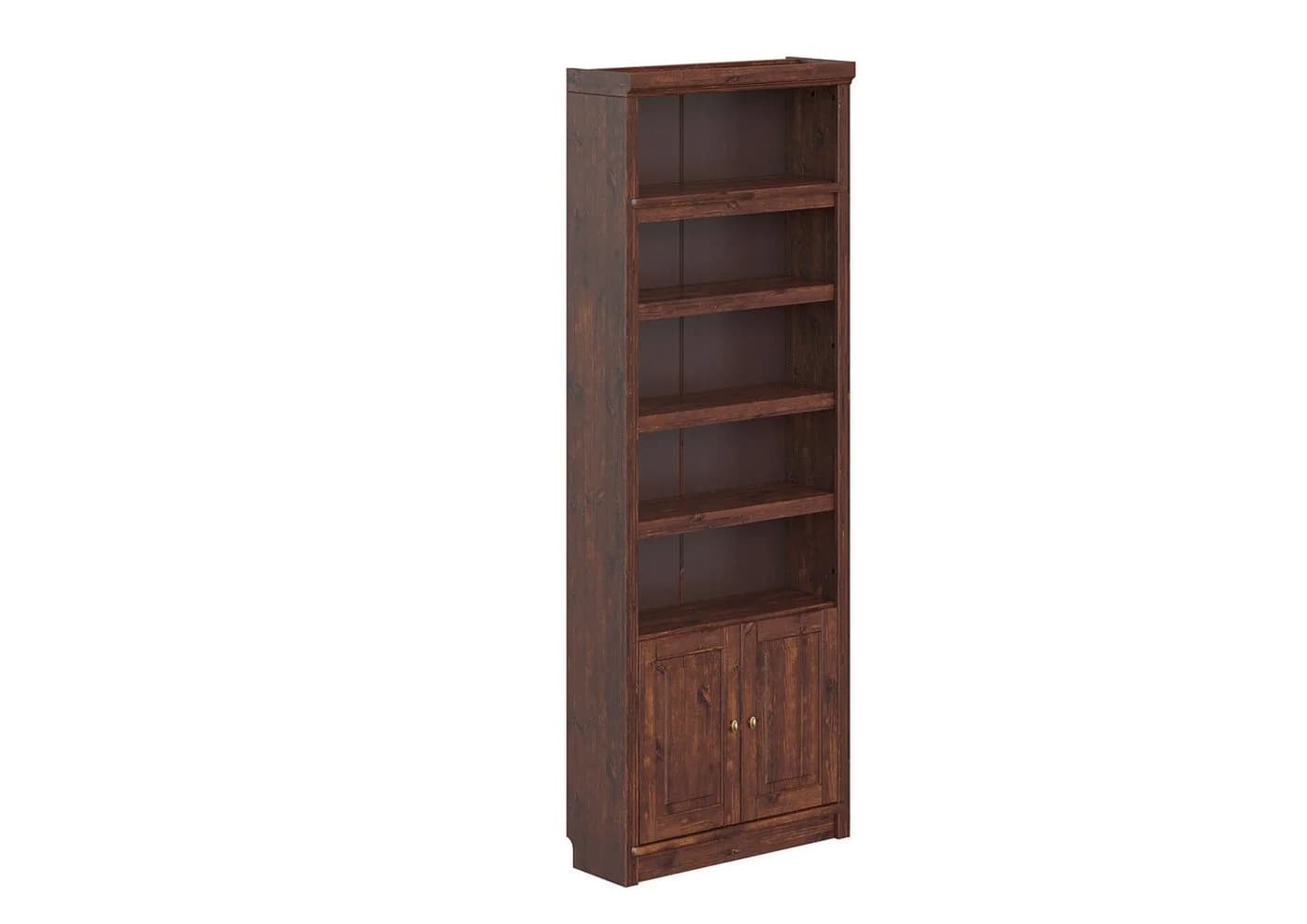 Bücherregal Massivholz 2 Türen 80x29x220 cm OTTO HOME - Bild 2