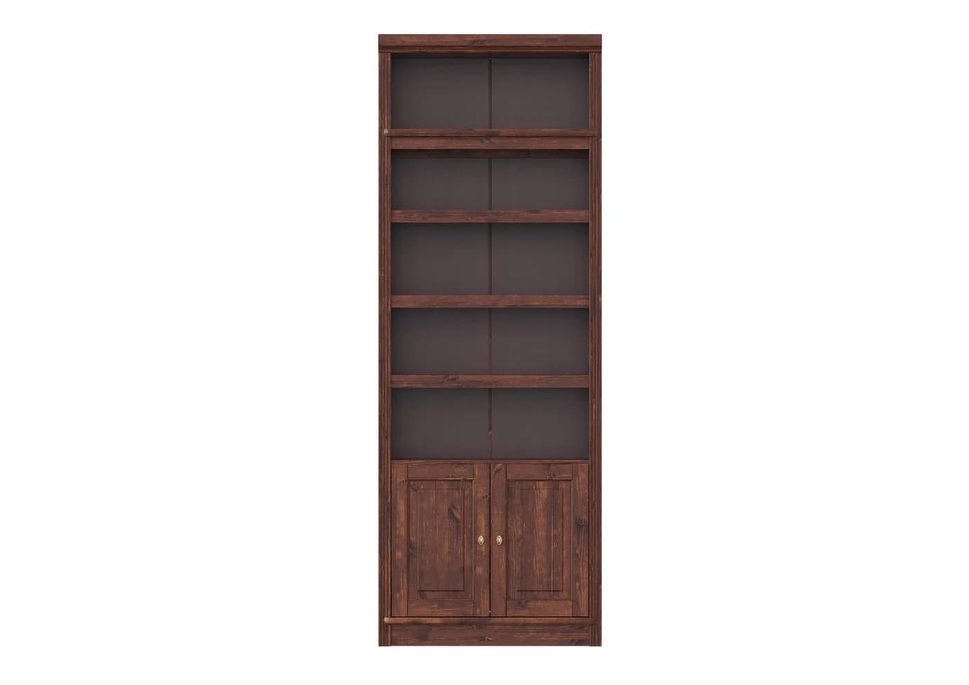 Bücherregal Massivholz 2 Türen 80x29x220 cm OTTO HOME - Bild 4