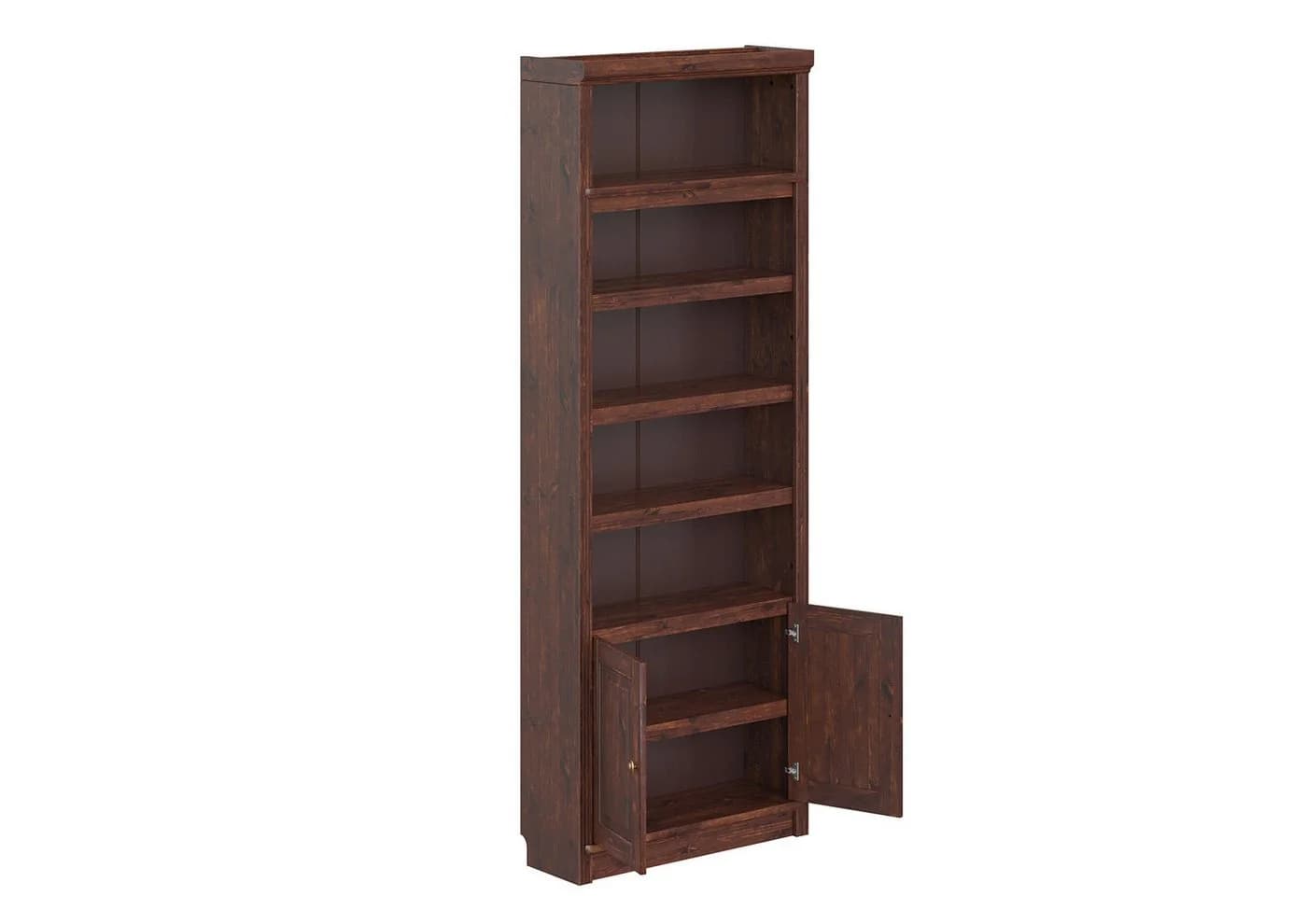 Bücherregal Massivholz 2 Türen 80x29x220 cm OTTO HOME - Bild 5