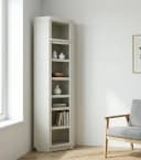 Eckregal OTTO HOME Soeren Regal Höhe 220 cm Kiefer FSC cremeweiß Bild 1