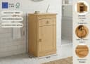 OTTO HOME Indra Unterschrank Badschrank Massivholz Kiefer natur Bild 3