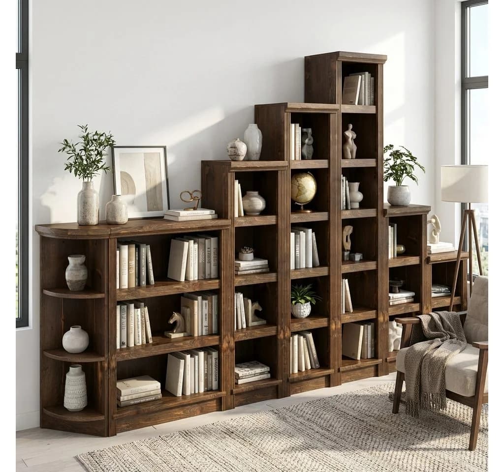 Standregal Riga Bücherregal 40x29 cm Massivholz FSC-zertifiziert OTTO HOME