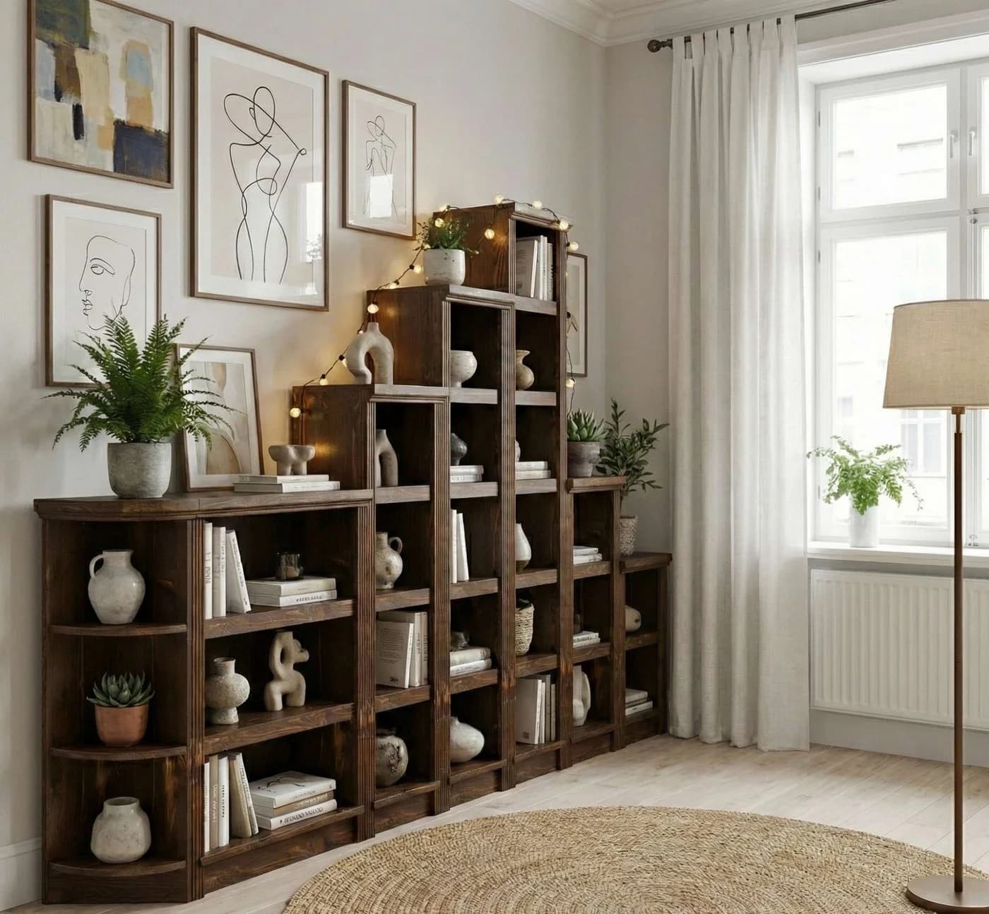 Standregal Riga Bücherregal 40x29 cm Massivholz FSC-zertifiziert OTTO HOME - Bild 4