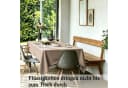 OTTO home Tischdecke Ozzie Grau Leinenoptik Formstabil Bild 2