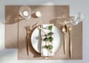 OTTO home Platzset Ozzie Leinenoptik Grau 2er Set Bild 2