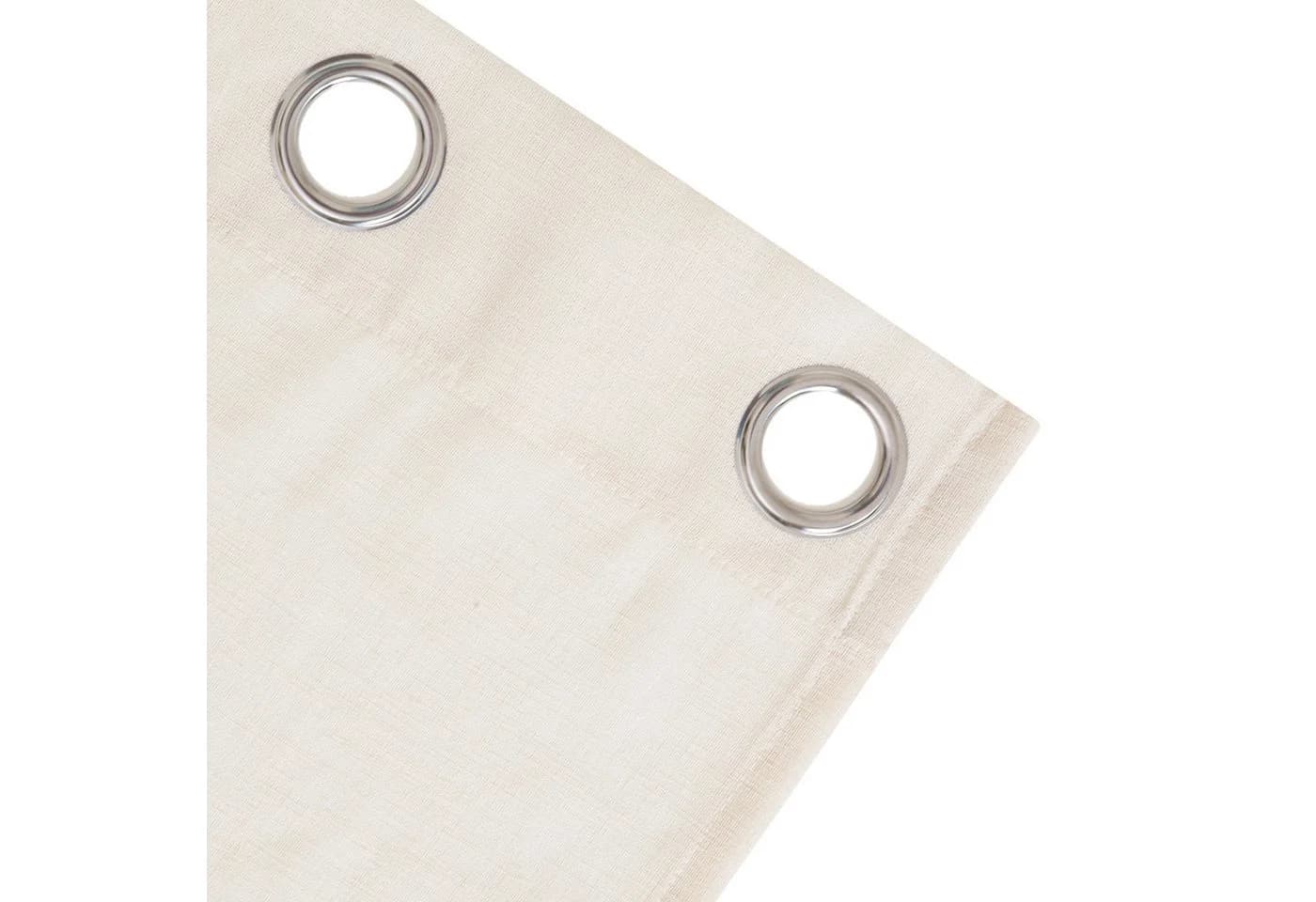 OTTO home Gardine Kyllo 2er-Pack Beige Polyester Leinen-Look - Bild 5