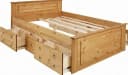 OTTO home Massivholzbett Hugo Landhausstil Massivholz Bild 1