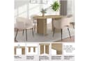 OTTO home Esstisch Callii Oval Holzoptik MDF Bild 3