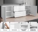 OTTO home Lowboard Kenia 180 cm Breite Bild 3