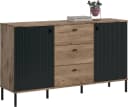INOSIGN Sideboard TREVERK Schwarz Nox Oak Nachbildung Bild 2