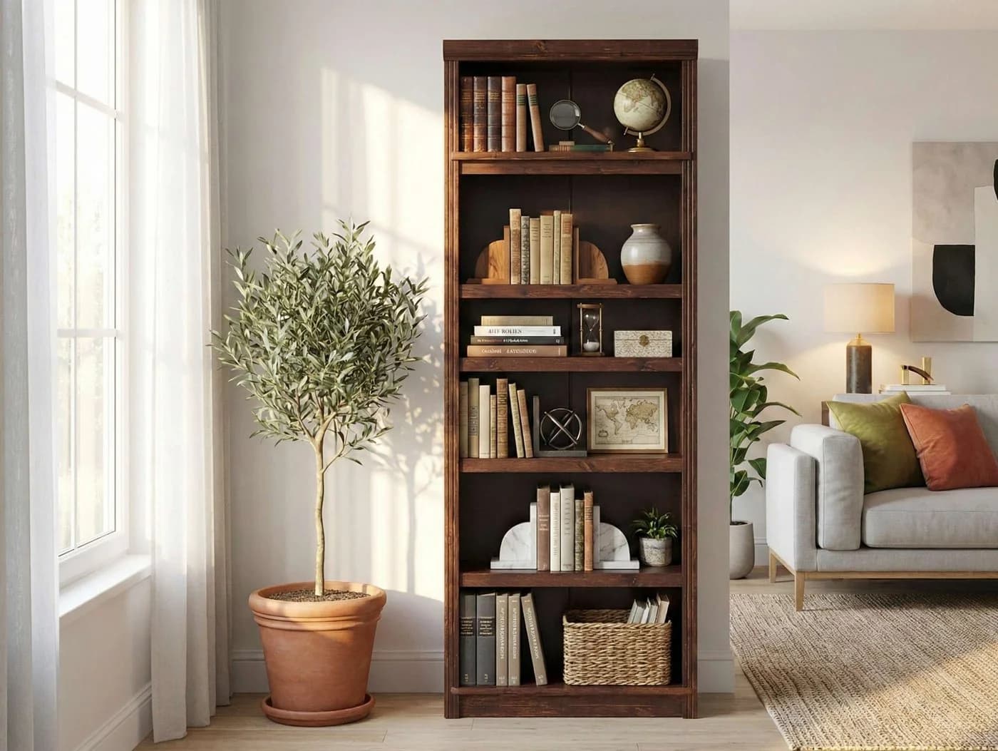 Bücherregal Kiefer massiv 80x33,5x220 cm OTTO HOME Soeren