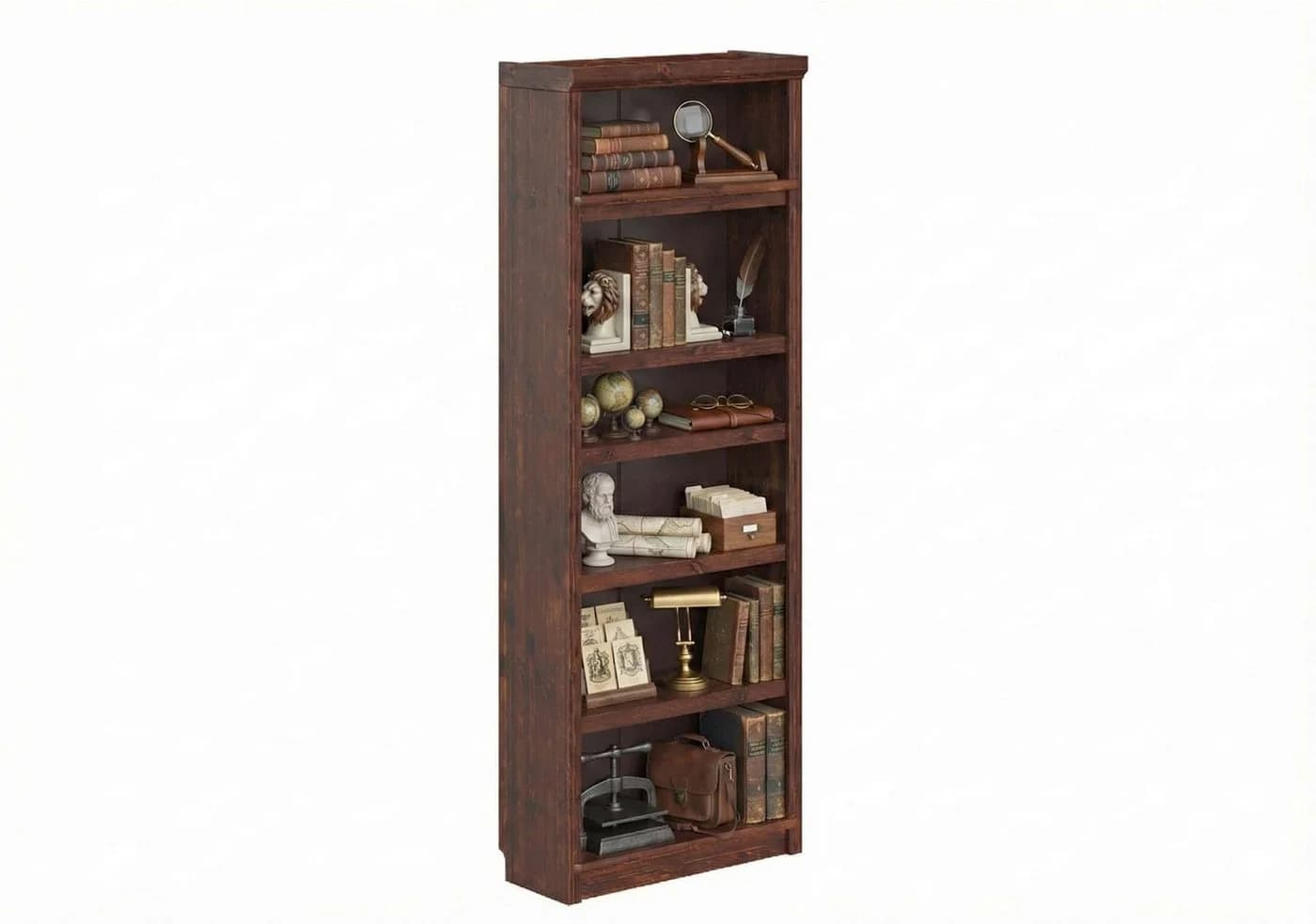 Bücherregal Kiefer massiv 80x33,5x220 cm OTTO HOME Soeren - Bild 5