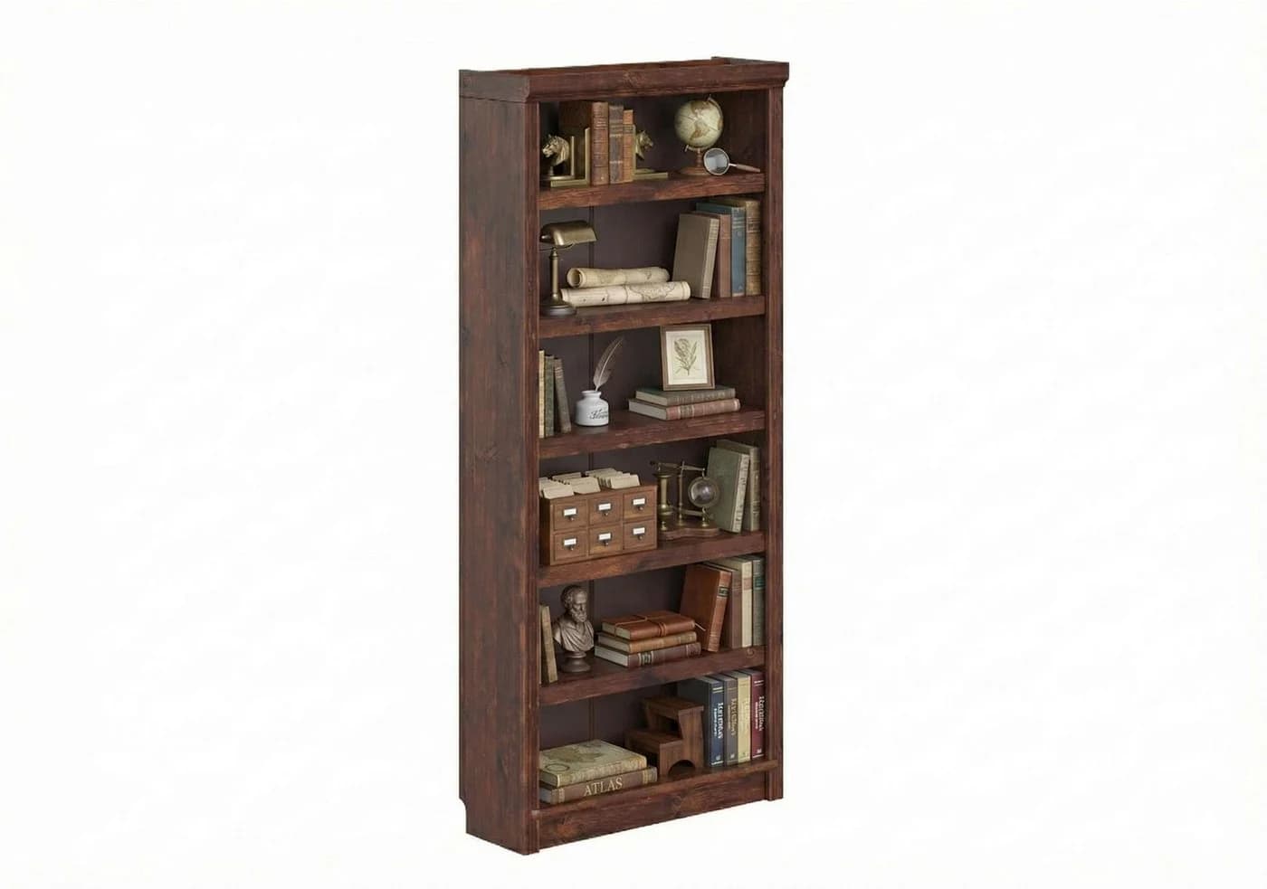 Bücherregal Kiefer massiv 80x29x185 cm OTTO HOME - Bild 5