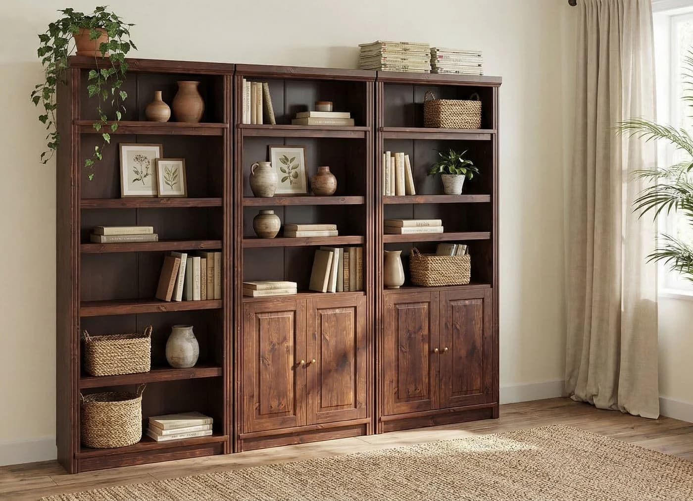 Bücherregal Kiefer massiv OTTO HOME Soeren