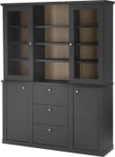 Buffet HOME AFFAIRE "Lincoln" Landhausstil Schwarz Matt Bild 4