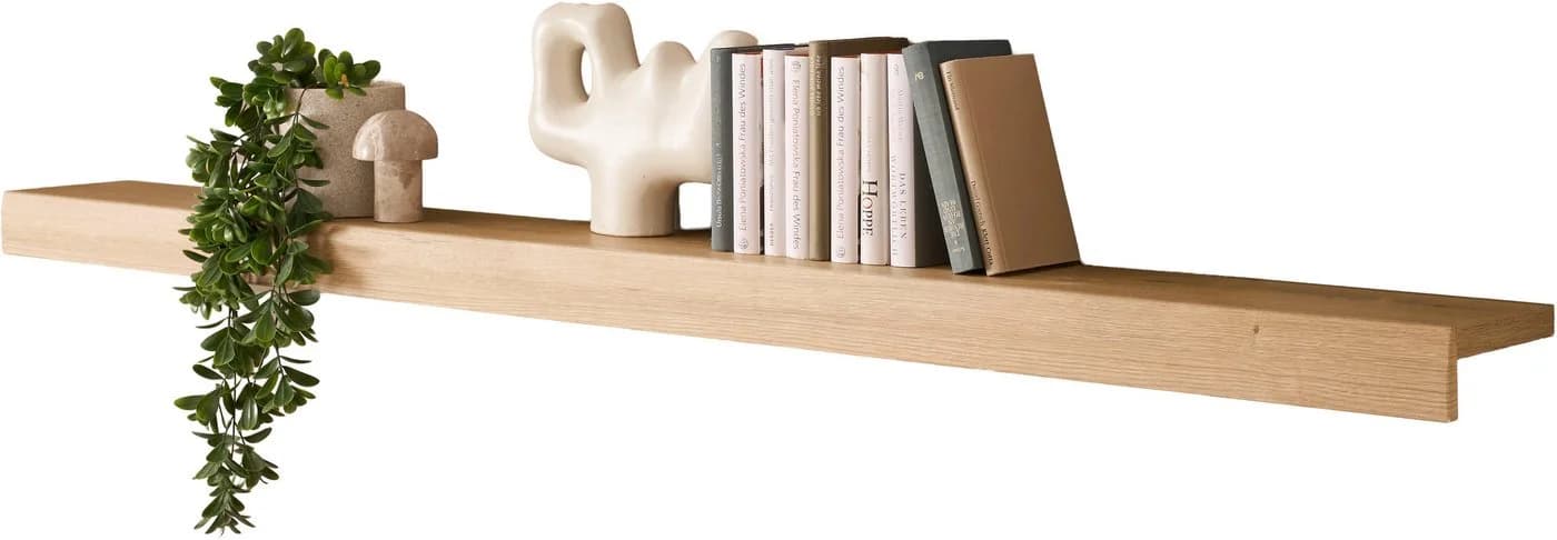 Wandboard HOME AFFAIRE, eiche evoke, B:200cm H:8cm T:20cm - Bild 4
