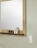 HOME AFFAIRE Garderoben-Set Cantara Eiche Evoke mit Spiegel und Sitzbank Bild 5