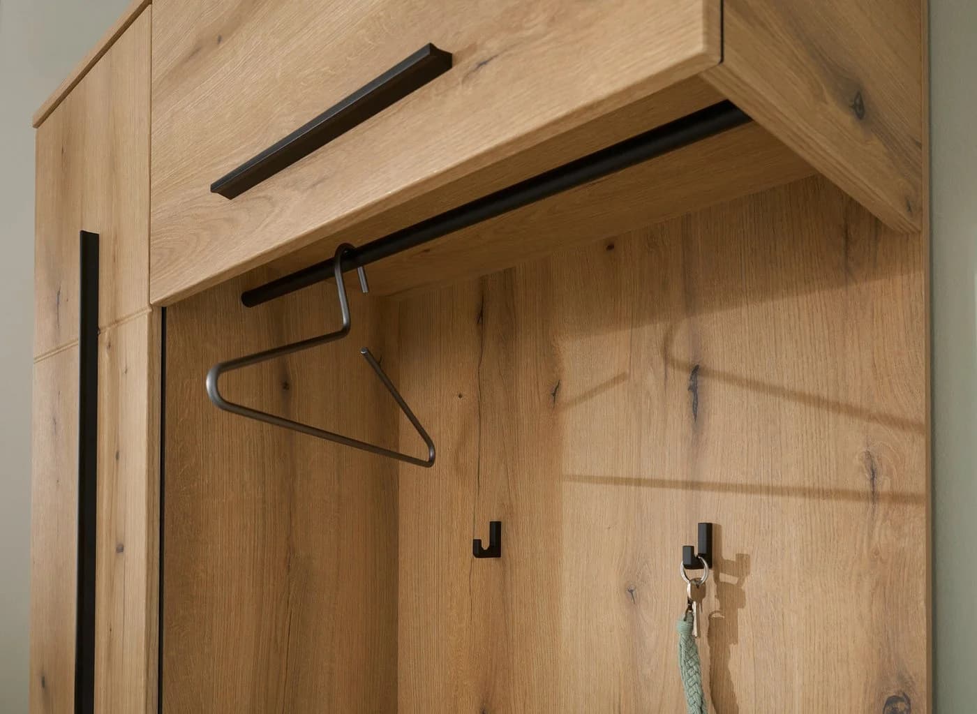 Home Affaire Cantara Kompaktgarderobe Eiche Evoke Modern - Bild 5