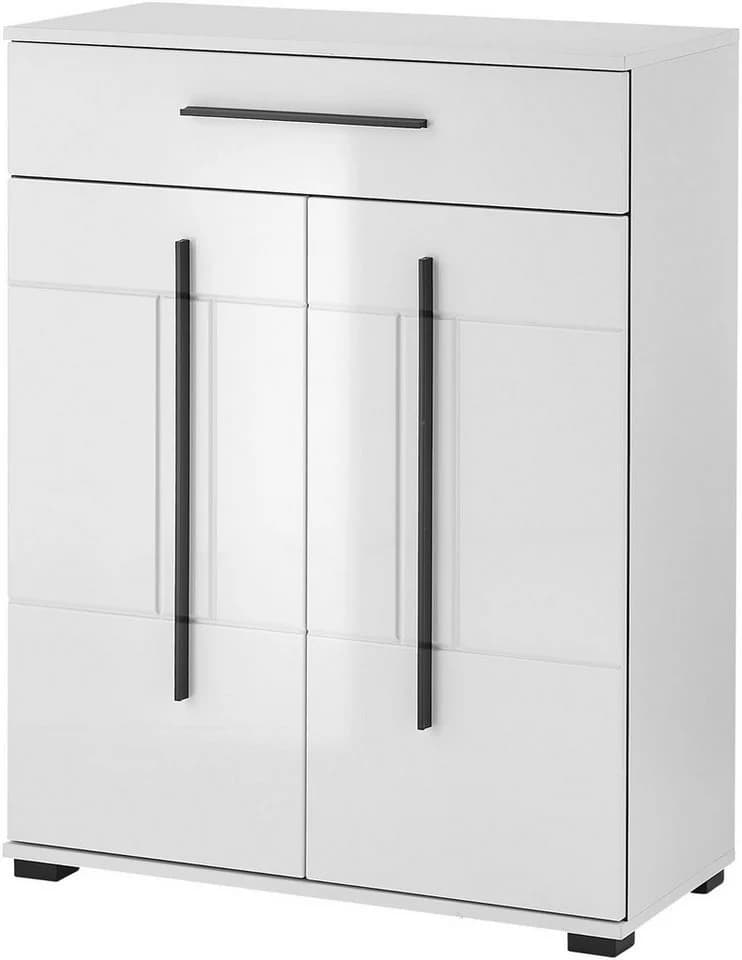 Home Affaire Garderobenschrank Cantara weiß mit 2 Türen - Bild 2
