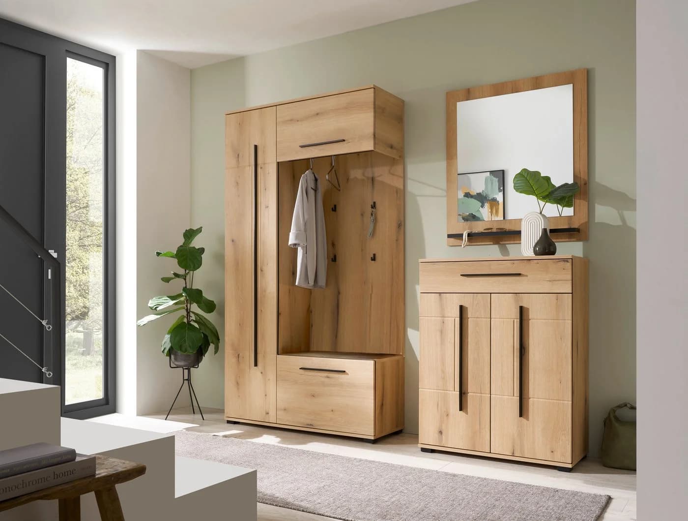 Home Affaire Cantara Kompaktgarderobe Modern Braun
