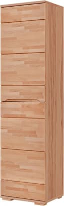 Home affaire Schuhschrank VETRO 7 Fächer Kernbuche Massivholz Bild 2