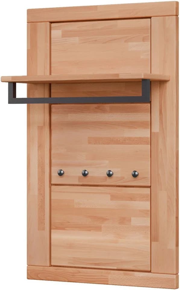 Home affaire Garderobenpaneel VETRO 4 Massivholz 60x96 cm - Bild 2