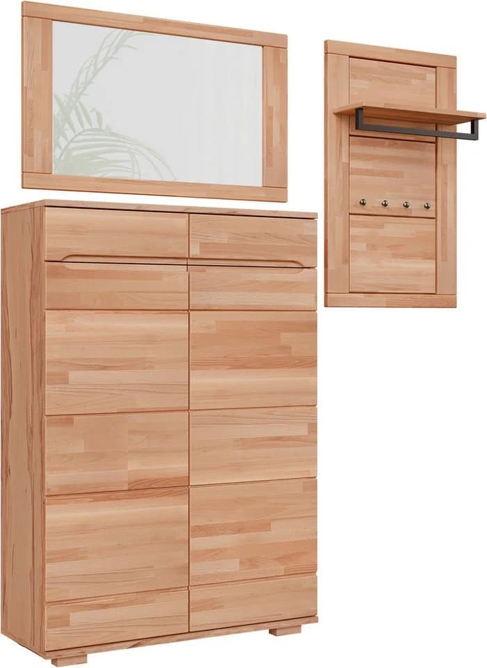 Home affaire Garderobenpaneel VETRO 4 Massivholz 60x96 cm - Bild 3