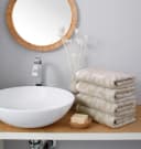 OTTO home Handtuch Set Anna Leopardenmuster 4-tlg. 50x100cm Baumwolle Bild 1