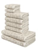 OTTO home Handtuch Set Anna 8-tlg. Leopardenmuster 100% Baumwolle Bild 2