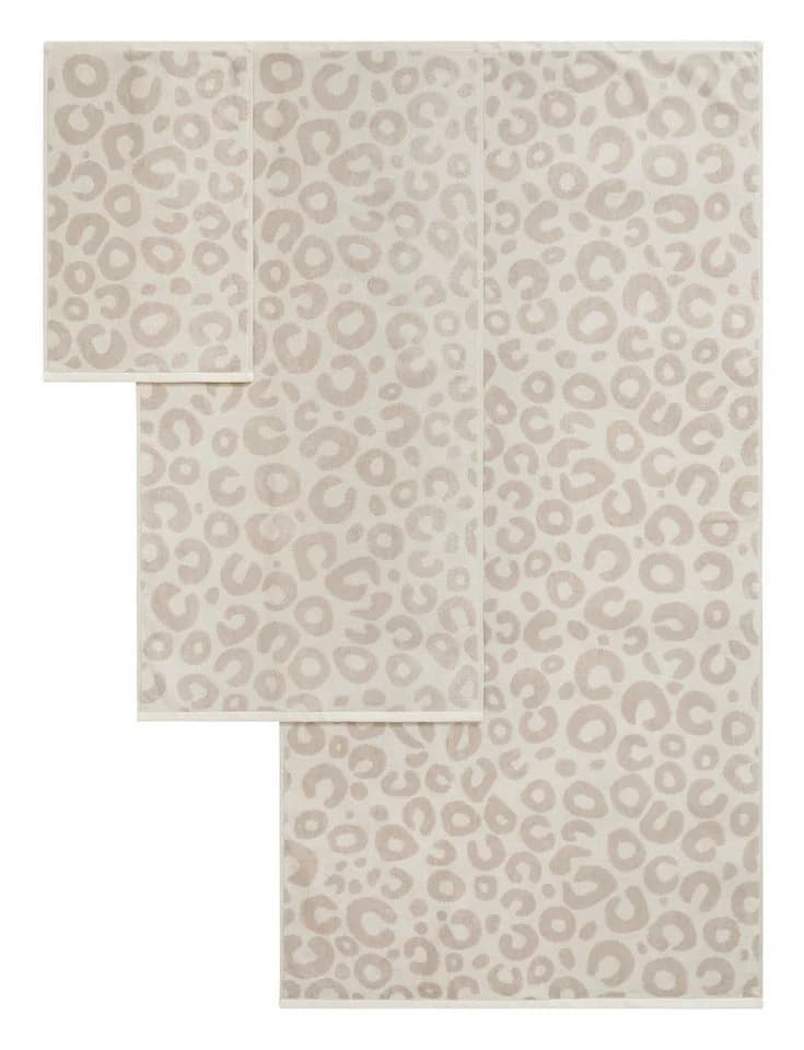 OTTO home Handtuch Set Anna 8-tlg. Leopardenmuster 100% Baumwolle - Bild 5