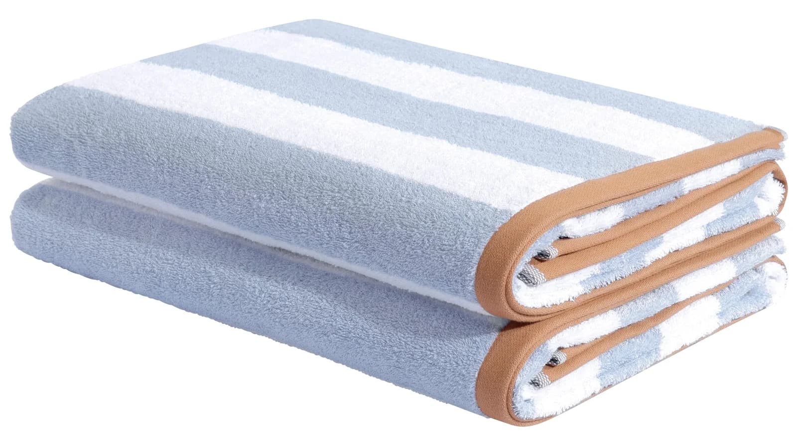 OTTO HOME Strandtuch Set Elenna Blau 100% Baumwolle Frottier