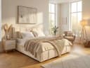 OTTO home Polsterbett EVELLINA 180x200 cm Beige Skandinavisch Bild 2