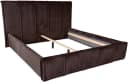 OTTO home Polsterbett EVELLINA 180x200 cm Braun/Schwarz Flauschiger Stoff Bild 1