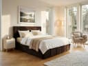 OTTO home Polsterbett EVELLINA 180x200 cm Braun/Schwarz Flauschiger Stoff Bild 2