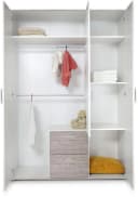 OTTO home Kinderkleiderschrank Rieke 3-türig mit 2 Schubkästen Bild 4