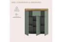 OTTO HOME Highboard MAMBO 105x115 cm Smoke Grün Melamin Bild 4