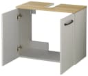Saphir Waschbeckenunterschrank Quickset 500 2 Türen Schwarz Softclose Bild 1