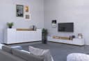 Sideboard OTTO HOME 'BOLSENA' - Modernes Sideboard in Weiß & Eiche Bild 1