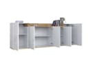 Sideboard OTTO HOME 'BOLSENA' - Modernes Sideboard in Weiß & Eiche Bild 4