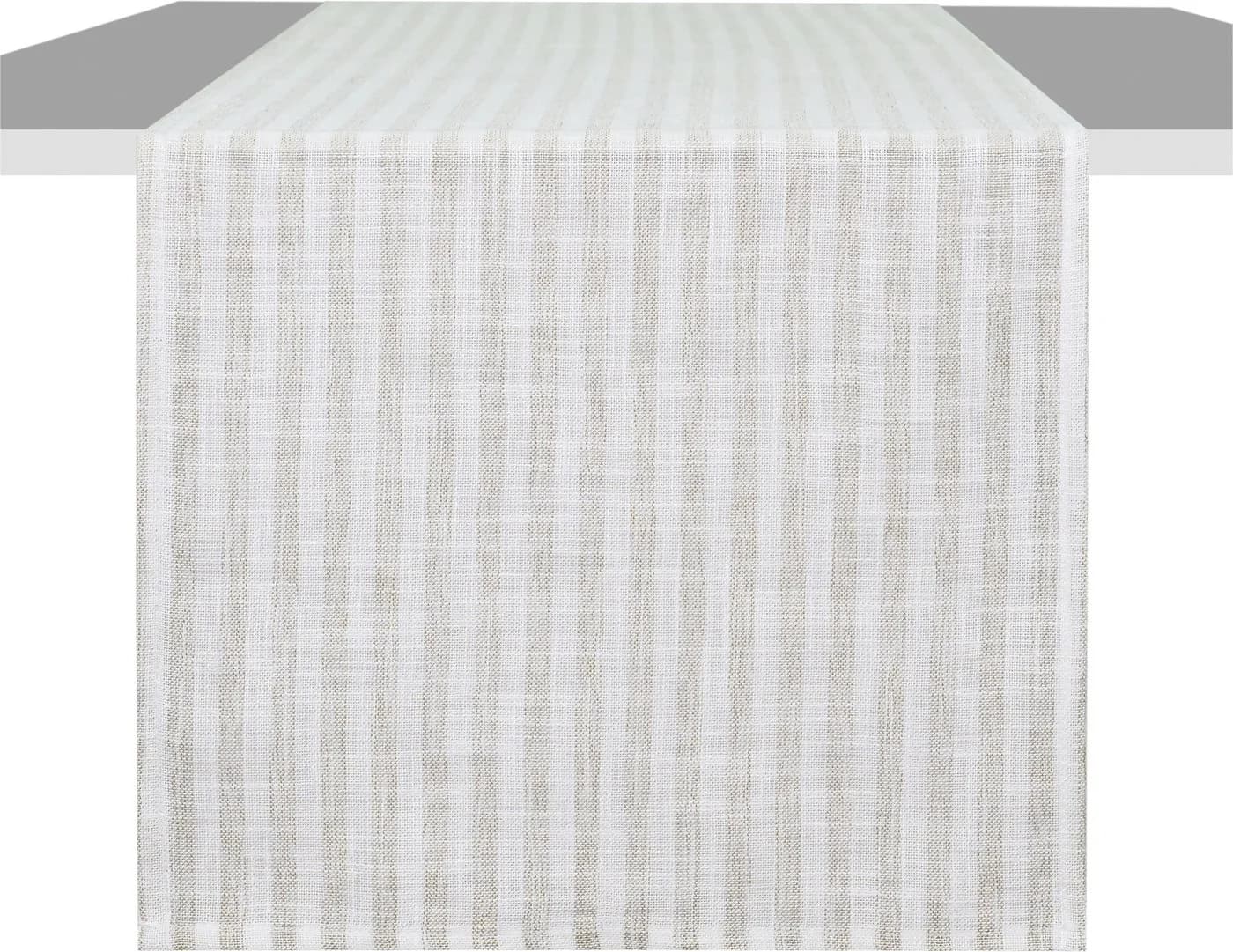 OTTO home Tischläufer Marric Beige Leinenoptik halbtransparent - Bild 2