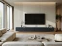 Home affaire Lowboard Vera TV-Schwarz Matt LED 4 Klappen Bild 4