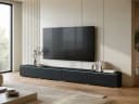 Home affaire Lowboard Vera TV-Schwarz Matt LED 4 Klappen Bild 5