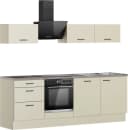 KOCHSTATION Küchenzeile KS-Sion 240 cm Beige OPTIsnap Bild 4