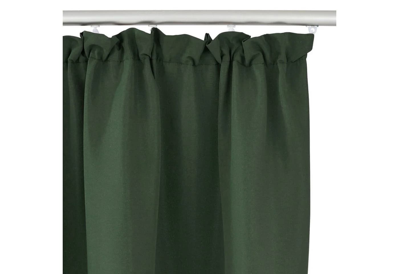Bruno Banani Vorhang Lagan 2er Set blickdicht grün Polyester - Bild 4