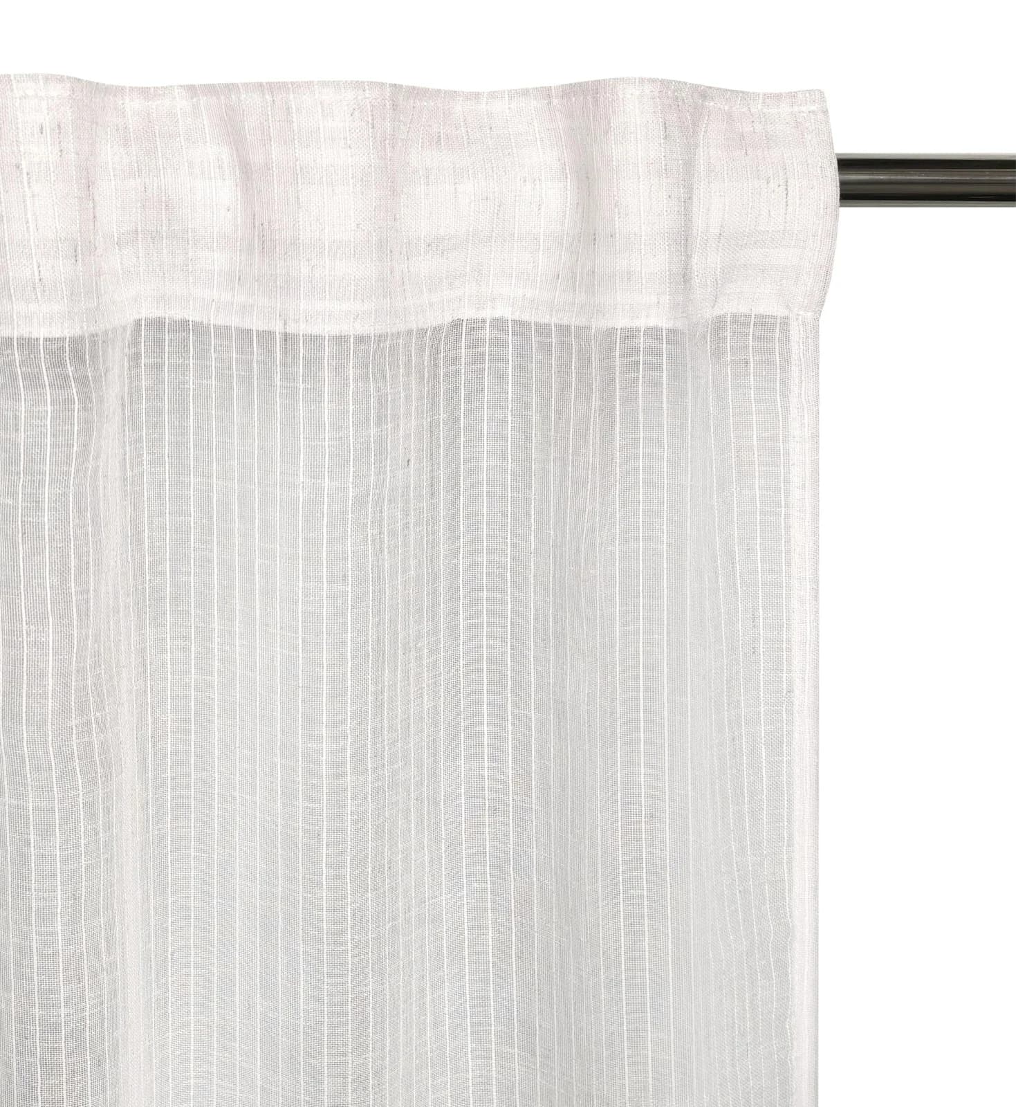 Bruno Banani Gardine Lazlo Beige Leinenoptik Modern