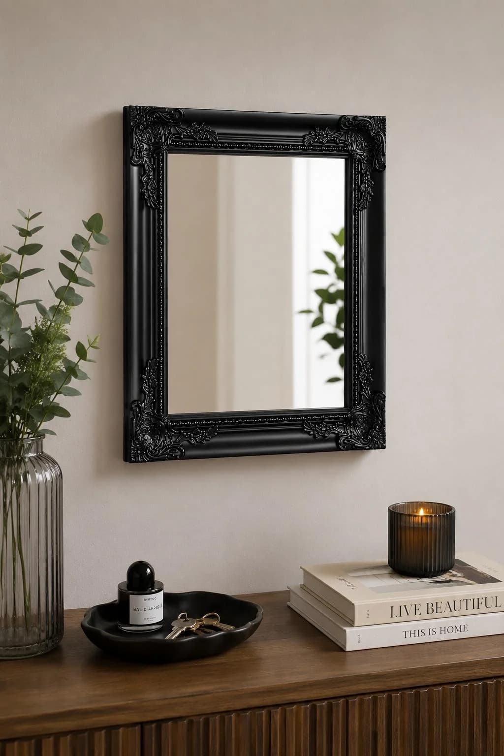 OTTO HOME Wandspiegel King Schwarz mit Verzierungen - Bild 5