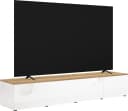 Home affaire Lowboard Easy Weiß Hochglanz Eiche Dekor 245 cm Bild 1