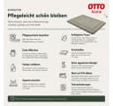 OTTO home Badematte Vanessa 2-tlg. Set Grau 50x70cm Baumwolle Bild 5